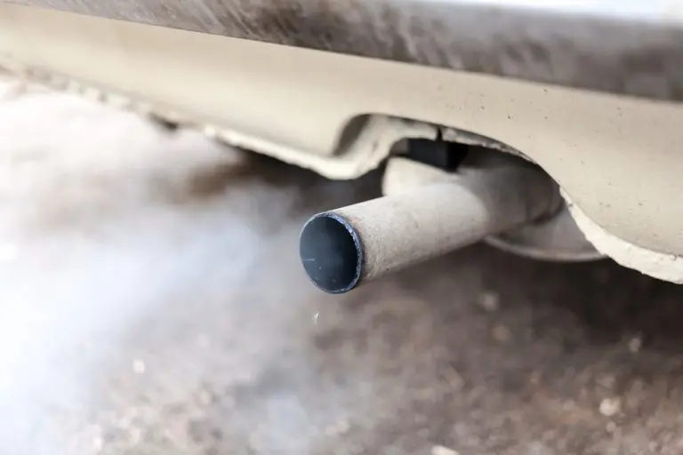 Dirty Exhaust Pipe